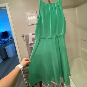 Francesca’s Lime Green Dress